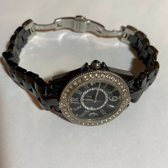 Judith Ripka Ceramic and Stainless Steel Watch - Picture 3 of 4